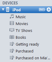 Devices iPod