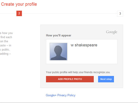 Add profile photo