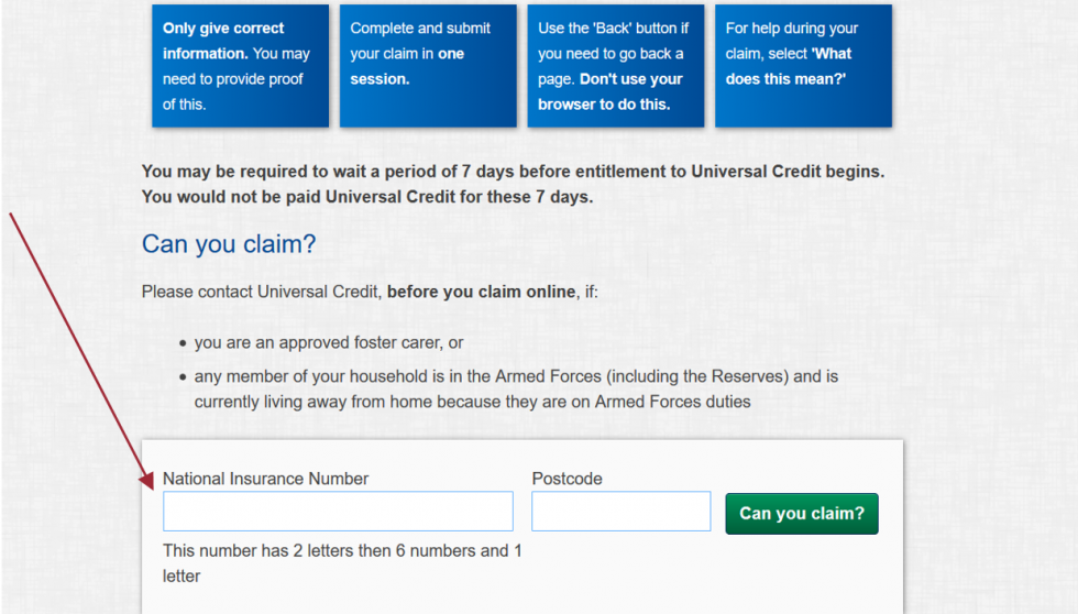 How To Find Universal Credit Award Letter