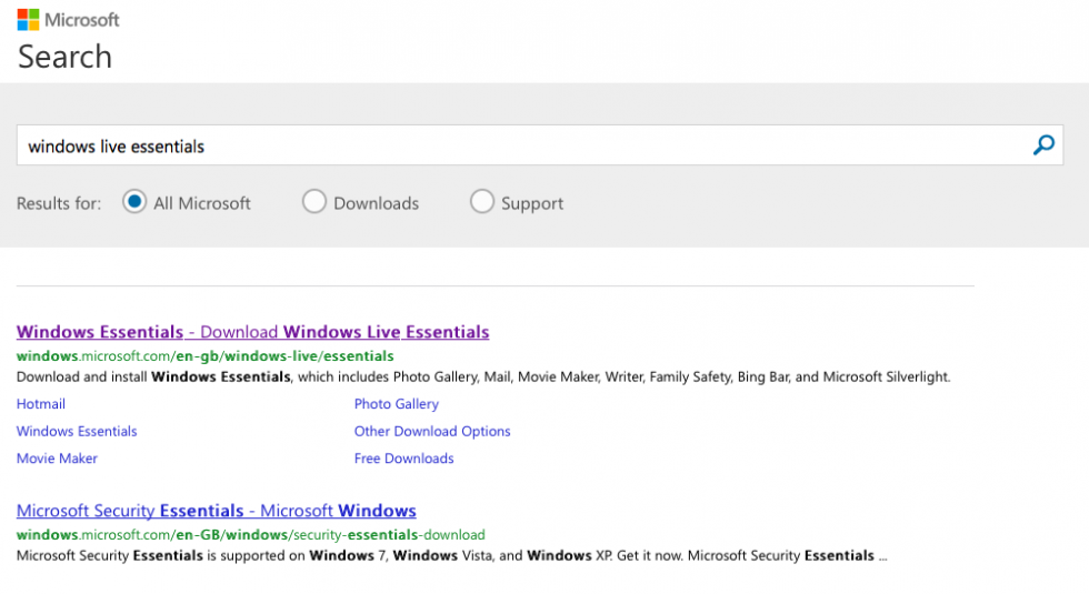 Windows Live Security Essentials Vista