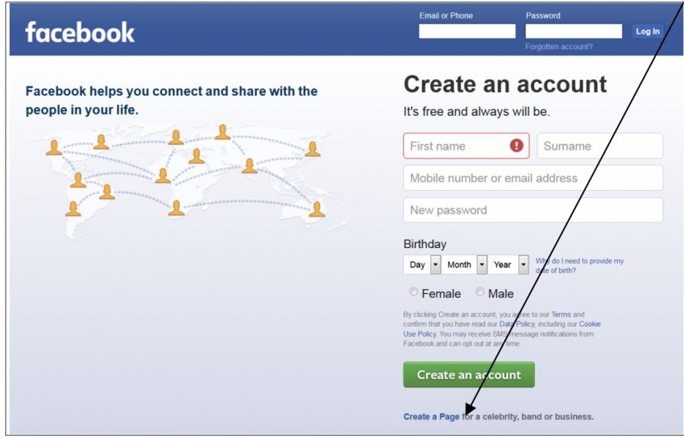 How To Create A Page In Facebook Digital Unite