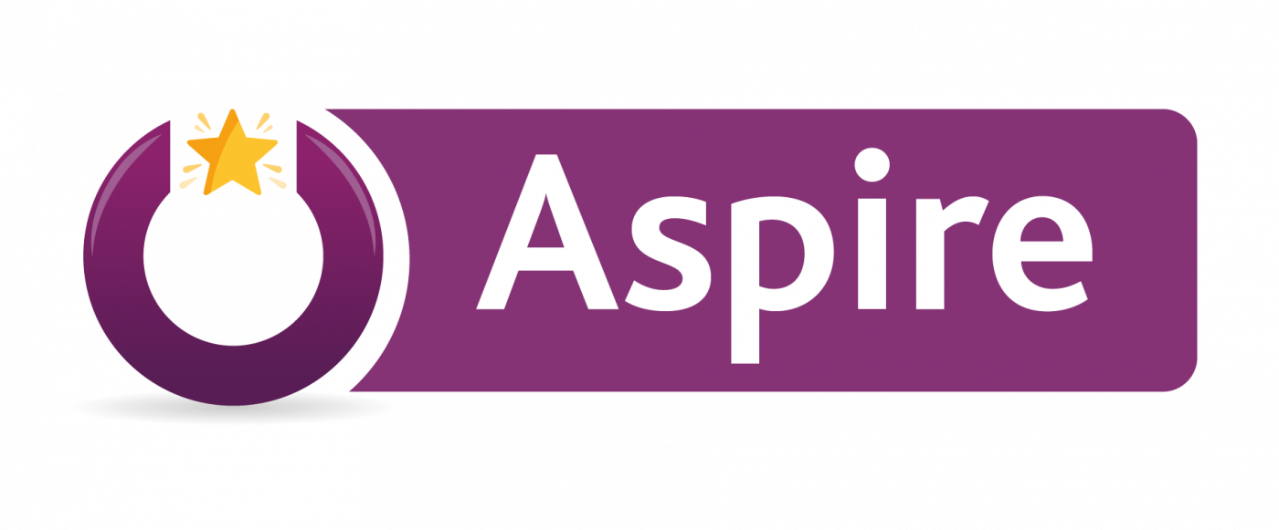 Aspire logo - training and support for people with learning disabilities