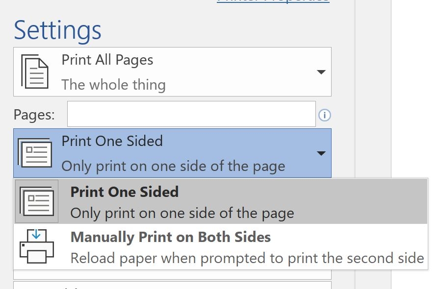 printing in office 365